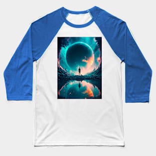 Mystical Universe: Chaotic Wonders Baseball T-Shirt